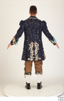  Photos Man in Historical Dress 31 16th century Blue suit Historical Clothing a poses whole body 0005.jpg